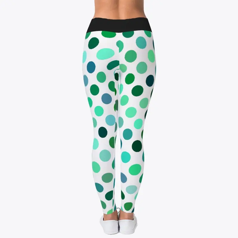 Polka dot leggings